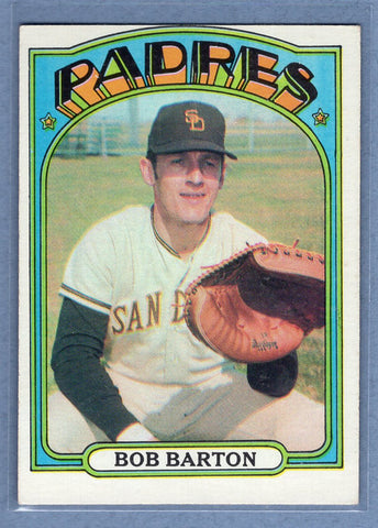 1972 Topps #39 Bob Barton (b) EX  GO315