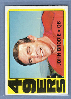 1972 Topps #220 John Brodie EX-MT  GO244
