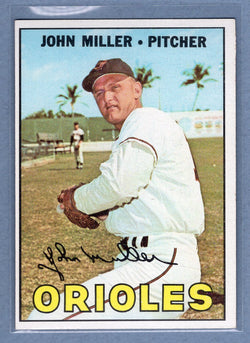 1967 Topps #141 John Miller  EX-MT   GO223