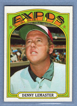 1972 Topps #371 Denny Lemaster  EX   BL01