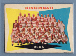 1960 Topps #164 Reds Team (c) G-VG  GO257
