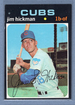 1971 Topps #175 Jim Hickman  (c) EX-MT  GO775