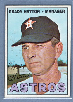 1967 Topps #347 Grady Hatton(st) VG  GO397