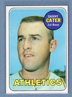 1969 Topps #44 Danny Cater (e) EX-MT  GO700