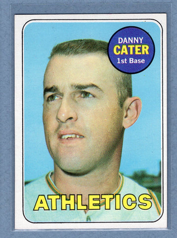 1969 Topps #44 Danny Cater (e) EX-MT  GO700