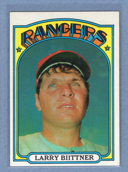 1972 Topps #122 Larry Biittner EX-MT  GO483