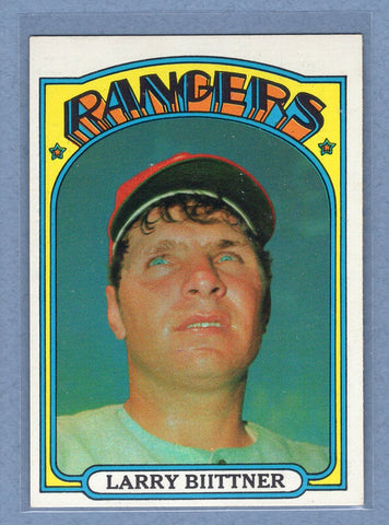 1972 Topps #122 Larry Biittner EX-MT  GO483