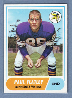 1968 Topps #81 Paul Flatley EX-MT  GO184