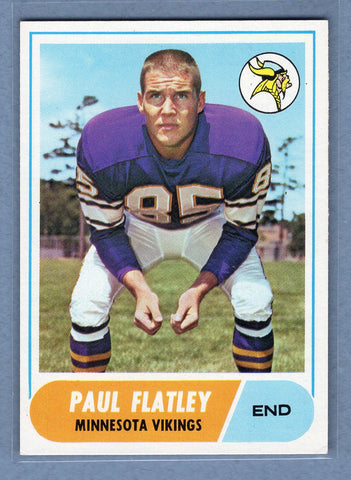 1968 Topps #81 Paul Flatley EX-MT  GO184