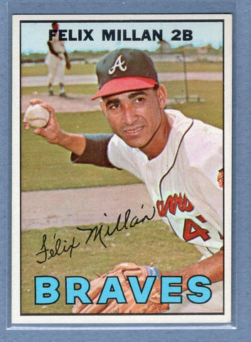 1967 Topps #89 Felix Millan EX-MT   GO440