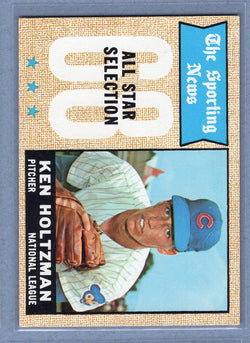 1968 Topps #380 Ken Holtzmann All Star (c) VG  GO180