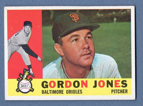 1960 Topps #98 Gordon Jones EX-MT  GO240B