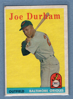 1958 Topps #96 Joe Durham (b) G-VG  GO387
