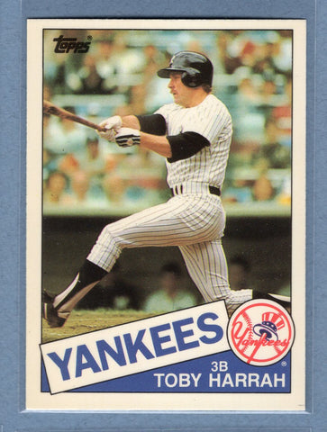 1985 Topps Tiffany #94 Toby Harrah NM