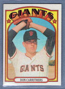 1972 Topps #76 Don Carrithers EX-MT   GO464