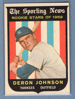 1959 Topps #131 Deron Johnson (R) EX   GO410