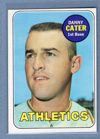 1969 Topps #44 Danny Cater (f) EX-MT  GO700