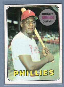 1969 Topps #73 Johnny Briggs (a) EX-MT  GO602