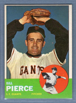 1963 Topps #50 Bill Pierce EX-MT  GO393