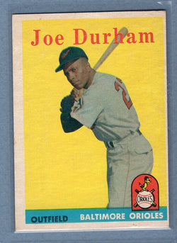 1958 Topps #96 Joe Durham (c) VG  GO387