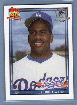 1991 Topps Desert Shield #99 Chris Gwynn  NM  GO625