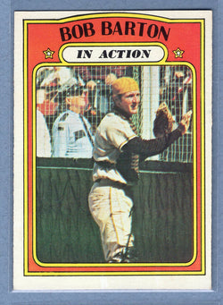 1972 Topps #40 Bob Barton IA (a) EX-MT  GO315