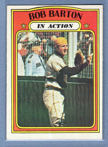 1972 Topps #40 Bob Barton IA (a) EX-MT  GO315