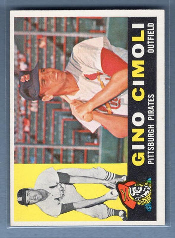 1960 Topps #58 Gino Cimoli EX-MT   GO340