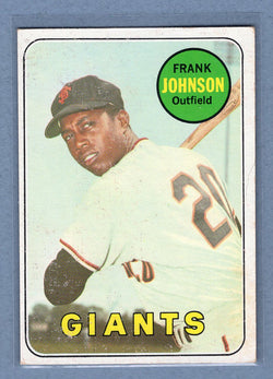 1969 Topps #227 Frank Johnson (b) VG-EX  GO577