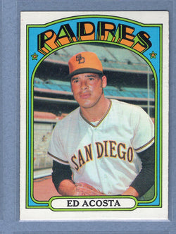 1972 Topps #123 Ed Acosta EX-MT   GO311