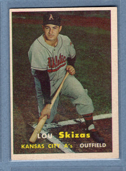 1957 Topps #83 Lou Skizas (b) EX   GO260
