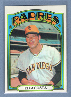 1972 Topps #123 Ed Acosta EX-MT  GO483