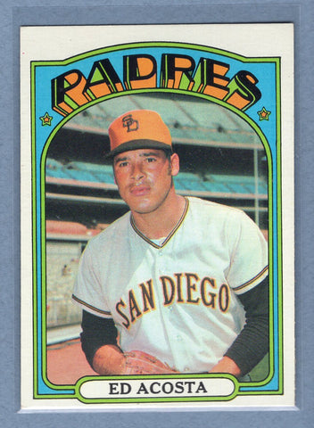 1972 Topps #123 Ed Acosta EX-MT  GO483