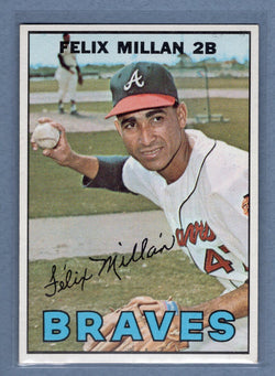1967 Topps #89 Felix Millan EX-MT  GO360