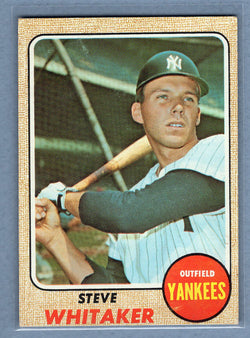 1968 Topps #383 Steve Whitaker (mk) (a) VG  GO180