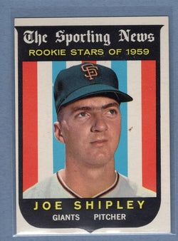 1959 Topps #141 Joe Shipley EX-MT High Grade Set Break B