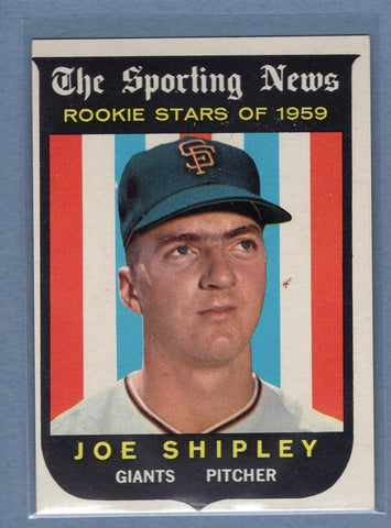 1959 Topps #141 Joe Shipley EX-MT High Grade Set Break B