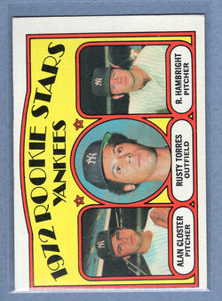 1972 Topps #124 Yankees Rookies EX-MT   GO311
