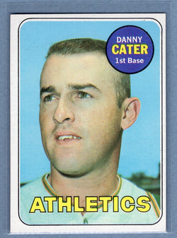 1969 Topps #44 Danny Cater (g) EX-MT  GO700