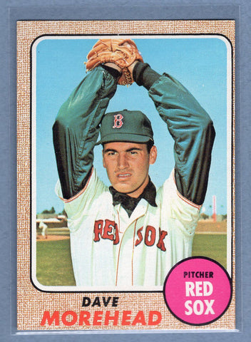 1968 Topps #212 Dave Morehead (b)EX  GO507