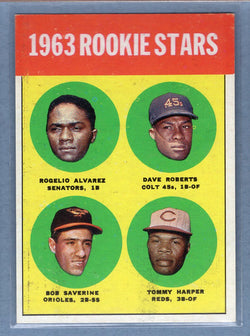 1963 Topps #158 1963 Rookie Stars EX-MT  GO522