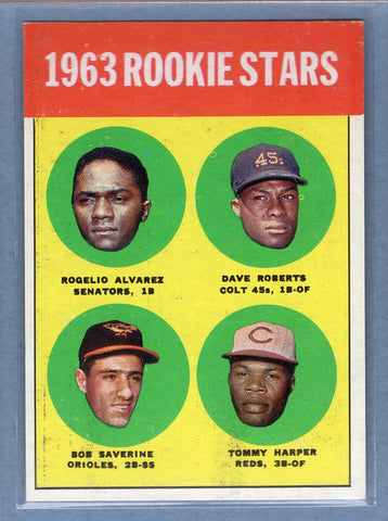 1963 Topps #158 1963 Rookie Stars EX-MT  GO522