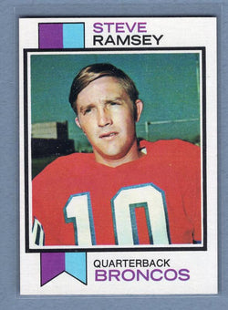 1973 Topps #189 Steve Ramsey NM  High Grade Set Break