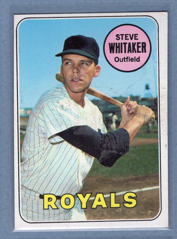 1969 Topps #71 Steve Whitaker (st)(b) VG  GO850