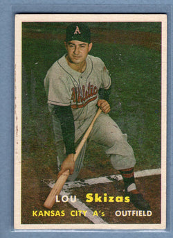 1957 Topps #83 Lou Skizas (st) (c) VG   GO260