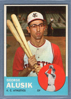 1963 Topps #51 George Alusik EX-MT  GO393