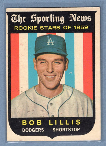 1959 Topps #133 Bob Lillis VG-EX   GO410