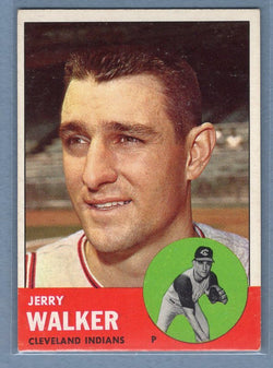 1963 Topps #413 Jerry Walker EX-MT Set Break