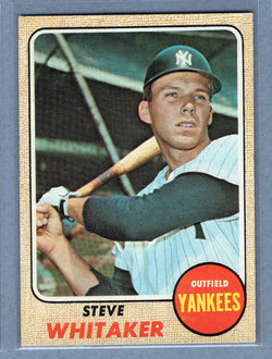1968 Topps #383 Steve Whitaker (mk) (b) VG  GO180