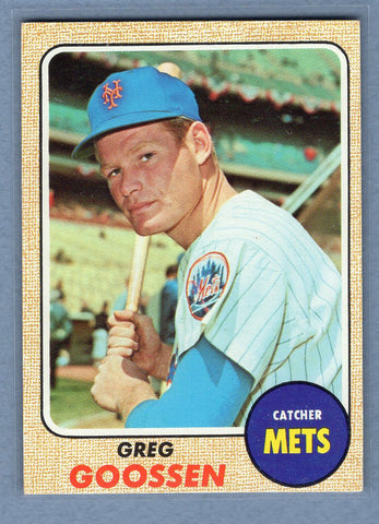 1968 Topps #386 Greg Goossen EX-MT  GO545